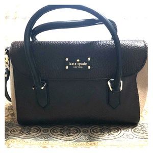 Kate spade two tone chocolate bag